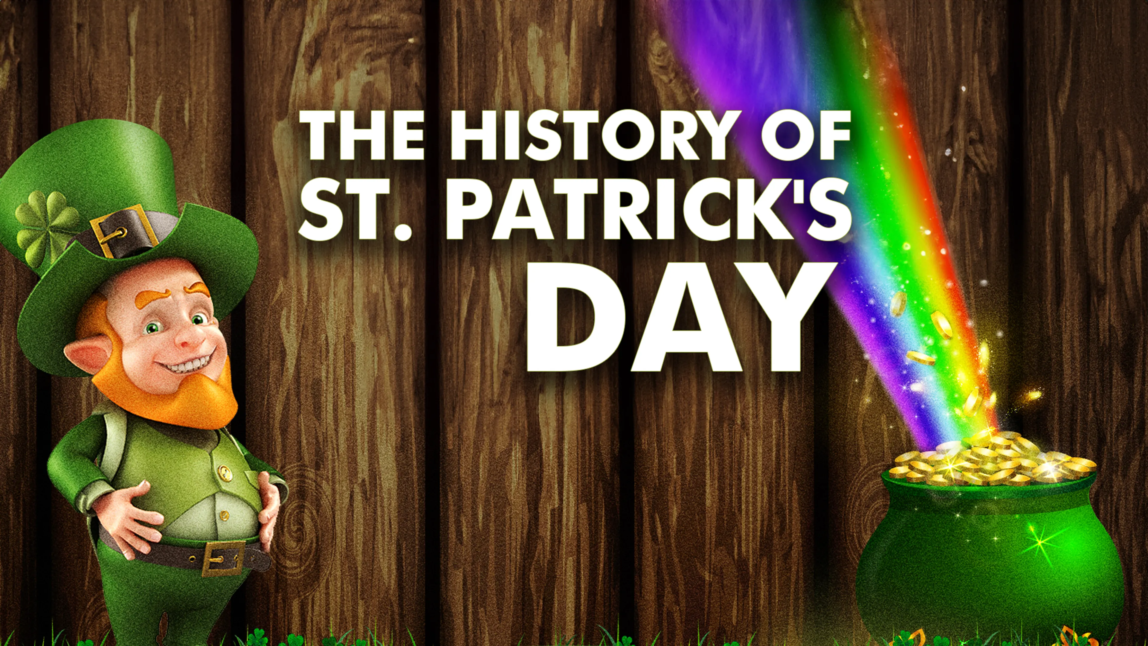 The History of St. Patrick's Day poster